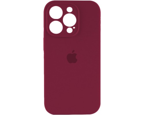 Чохол для смартфона Silicone Full Case AA Camera Protect for Apple iPhone 15 Pro Max 47,Plum (FullAAi15PM-47)