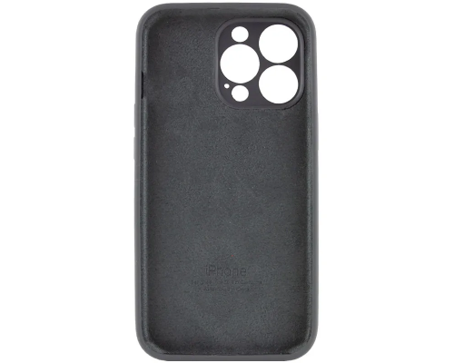 Чохол для смартфона Silicone Full Case AA Camera Protect for Apple iPhone 14 Pro Max 12,Dark Grey (FullAAi14PM-12)