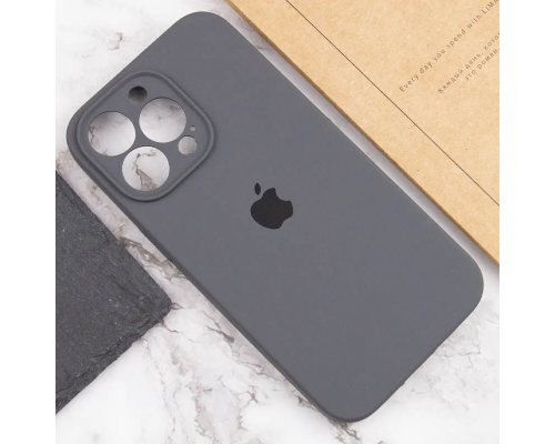 Чохол для смартфона Silicone Full Case AA Camera Protect for Apple iPhone 14 Pro Max 12,Dark Grey (FullAAi14PM-12)