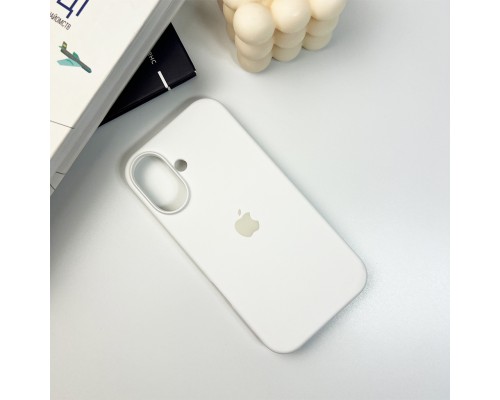 Чохол для смартфона Silicone Full Case AA Open Cam for Apple iPhone 16 8,White (FullOpeAAi16-8)