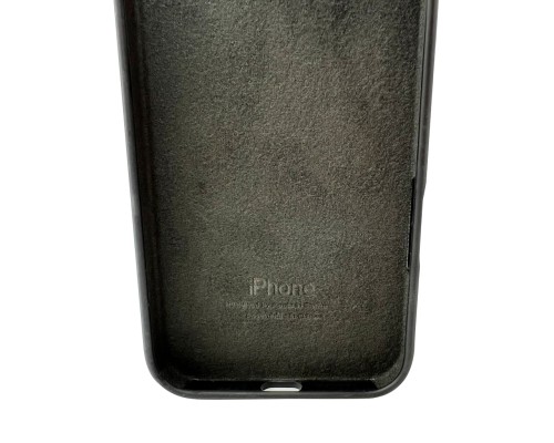 Чохол для смартфона Silicone Full Case AA Open Cam for Apple iPhone 16 Pro 14,Black (FullOpeAAi16P-14)