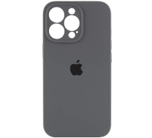 Чохол для смартфона Silicone Full Case AA Camera Protect for Apple iPhone 15 Pro Max 12,Dark Grey (FullAAi15PM-12)