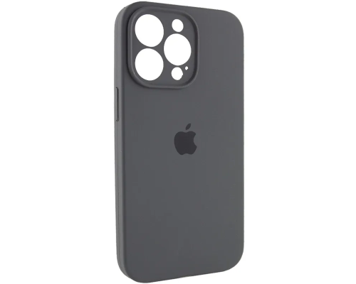 Чохол для смартфона Silicone Full Case AA Camera Protect for Apple iPhone 15 Pro Max 12,Dark Grey (FullAAi15PM-12)