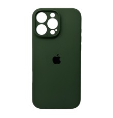 Чохол для смартфона Silicone Full Case AA Camera Protect for Apple iPhone 16 Pro Max 40,Atrovirens (FullAAi16PM-40)