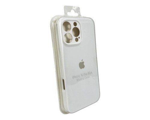 Чохол для смартфона Silicone Full Case AA Camera Protect for Apple iPhone 16 Pro Max 8,White (FullAAi16PM-8)