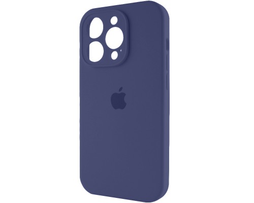 Чохол для смартфона Silicone Full Case AA Camera Protect for Apple iPhone 14 Pro Max 7,Dark Blue (FullAAi14PM-7)