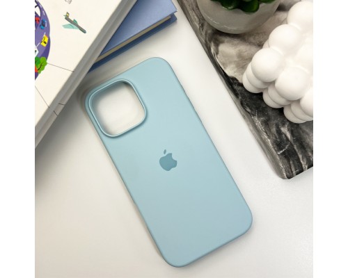 Чохол для смартфона Silicone Full Case AA Open Cam for Apple iPhone 16 Pro 27,Mist Blue (FullOpeAAi16P-27)