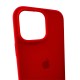 Чохол для смартфона Silicone Full Case AA Open Cam for Apple iPhone 16 Pro 11,Red (FullOpeAAi16P-11)