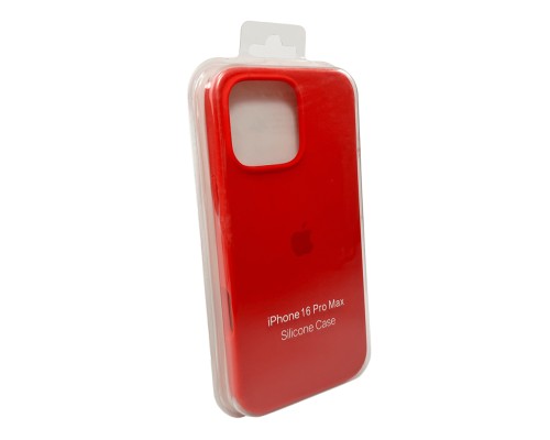 Чохол для смартфона Silicone Full Case AA Open Cam for Apple iPhone 16 Pro 11,Red (FullOpeAAi16P-11)
