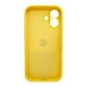 Чохол для смартфона Silicone Full Case AA Camera Protect for Apple iPhone 17 4,Yellow (FullAAi17-4)