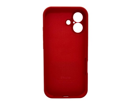 Чохол для смартфона Silicone Full Case AA Camera Protect for Apple iPhone 17 20,China Red (FullAAi17-20)