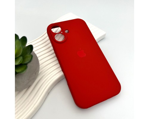 Чохол для смартфона Silicone Full Case AA Camera Protect for Apple iPhone 17 20,China Red (FullAAi17-20)