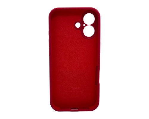 Чохол для смартфона Silicone Full Case AA Camera Protect for Apple iPhone 17 21,Rose Red (FullAAi17-21)