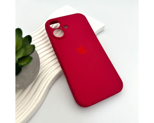 Чохол для смартфона Silicone Full Case AA Camera Protect for Apple iPhone 17 21,Rose Red (FullAAi17-21)