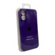 Чохол для смартфона Silicone Full Case AA Camera Protect for Apple iPhone 17 22,Dark Purple (FullAAi17-22)