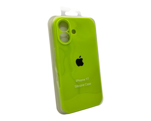 Чохол для смартфона Silicone Full Case AA Camera Protect for Apple iPhone 17 24,Shiny Green (FullAAi17-24)