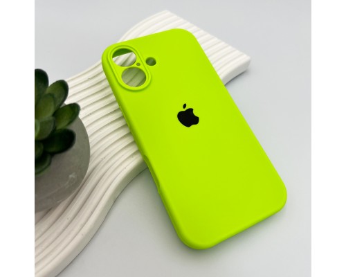 Чохол для смартфона Silicone Full Case AA Camera Protect for Apple iPhone 17 24,Shiny Green (FullAAi17-24)