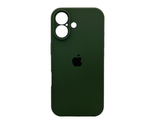 Чохол для смартфона Silicone Full Case AA Camera Protect for Apple iPhone 17 31,Dark Green (FullAAi17-31)