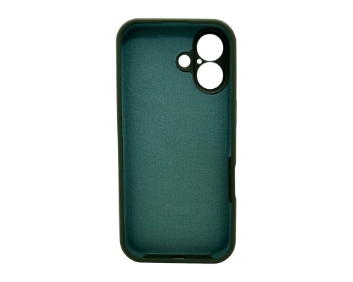 Чохол для смартфона Silicone Full Case AA Camera Protect for Apple iPhone 17 31,Dark Green (FullAAi17-31)