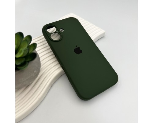 Чохол для смартфона Silicone Full Case AA Camera Protect for Apple iPhone 17 31,Dark Green (FullAAi17-31)