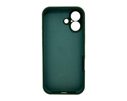 Чохол для смартфона Silicone Full Case AA Camera Protect for Apple iPhone 17 40,Atrovirens (FullAAi17-40)