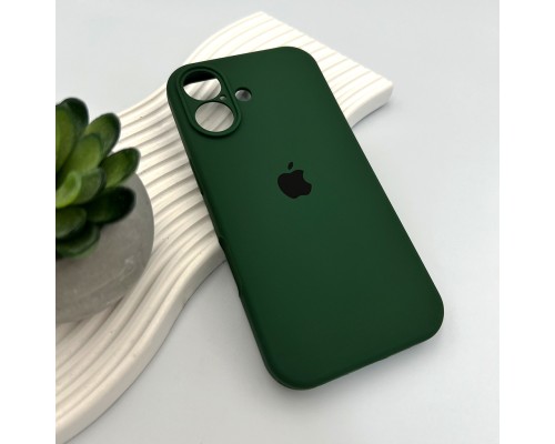 Чохол для смартфона Silicone Full Case AA Camera Protect for Apple iPhone 17 40,Atrovirens (FullAAi17-40)
