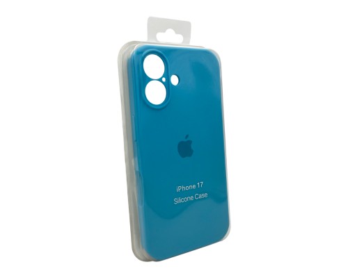 Чохол для смартфона Silicone Full Case AA Camera Protect for Apple iPhone 17 44,Light Blue (FullAAi17-44)