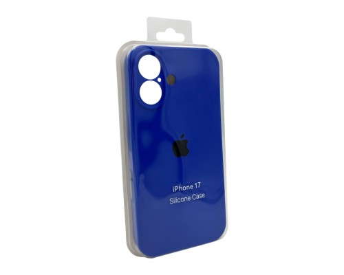 Чохол для смартфона Silicone Full Case AA Camera Protect for Apple iPhone 17 45,Shiny Blue (FullAAi17-45)