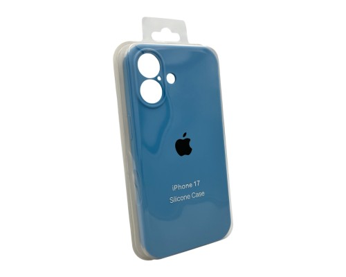 Чохол для смартфона Silicone Full Case AA Camera Protect for Apple iPhone 17 49,Cornflower (FullAAi17-49)