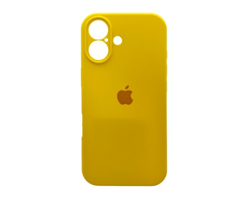 Чохол для смартфона Silicone Full Case AA Camera Protect for Apple iPhone 17 56,Sunny Yellow (FullAAi17-56)