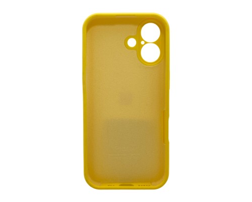 Чохол для смартфона Silicone Full Case AA Camera Protect for Apple iPhone 17 56,Sunny Yellow (FullAAi17-56)