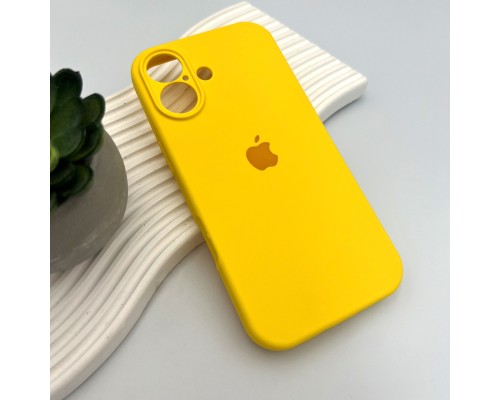 Чохол для смартфона Silicone Full Case AA Camera Protect for Apple iPhone 17 56,Sunny Yellow (FullAAi17-56)