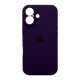 Чохол для смартфона Silicone Full Case AA Camera Protect for Apple iPhone 17 59,Berry Purple (FullAAi17-59)