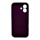 Чохол для смартфона Silicone Full Case AA Camera Protect for Apple iPhone 17 59,Berry Purple (FullAAi17-59)