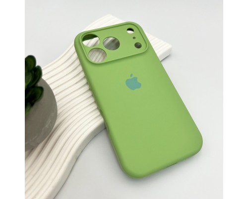 Чохол для смартфона Silicone Full Case AA Camera Protect for Apple iPhone 17 Pro 1,Mint (FullAAi17P-1)