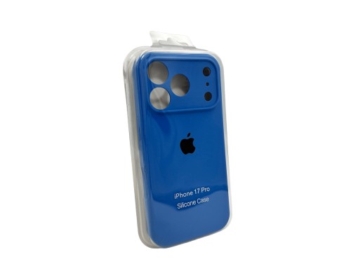 Чохол для смартфона Silicone Full Case AA Camera Protect for Apple iPhone 17 Pro 3,Royal Blue (FullAAi17P-3)