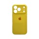 Чохол для смартфона Silicone Full Case AA Camera Protect for Apple iPhone 17 Pro 4,Yellow (FullAAi17P-4)