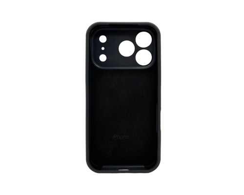 Чохол для смартфона Silicone Full Case AA Camera Protect for Apple iPhone 17 Pro 12,Darl Grey (FullAAi17P-12)