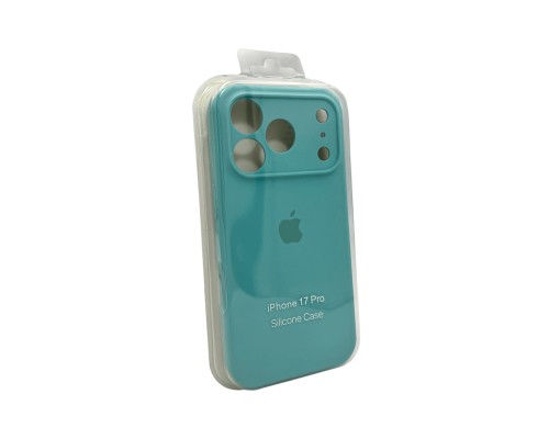 Чохол для смартфона Silicone Full Case AA Camera Protect for Apple iPhone 17 Pro 17,Sea Blue (FullAAi17P-17)