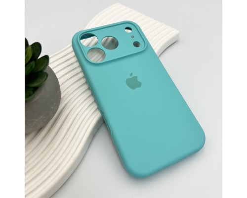 Чохол для смартфона Silicone Full Case AA Camera Protect for Apple iPhone 17 Pro 17,Sea Blue (FullAAi17P-17)
