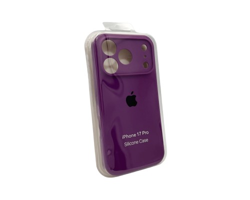 Чохол для смартфона Silicone Full Case AA Camera Protect for Apple iPhone 17 Pro 19,Purple (FullAAi17P-19)