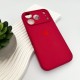 Чохол для смартфона Silicone Full Case AA Camera Protect for Apple iPhone 17 Pro 21,Rose Red (FullAAi17P-21)
