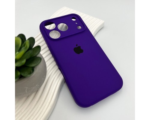 Чохол для смартфона Silicone Full Case AA Camera Protect for Apple iPhone 17 Pro 22,Dark Purple (FullAAi17P-22)