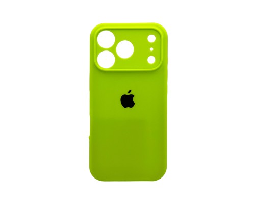 Чохол для смартфона Silicone Full Case AA Camera Protect for Apple iPhone 17 Pro 24,Shiny Green (FullAAi17P-24)