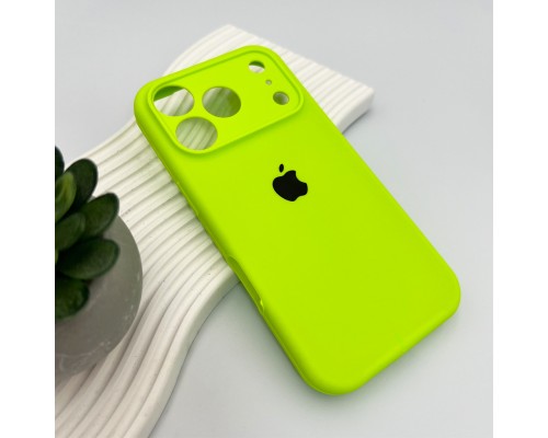 Чохол для смартфона Silicone Full Case AA Camera Protect for Apple iPhone 17 Pro 24,Shiny Green (FullAAi17P-24)