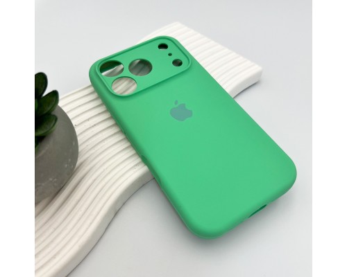 Чохол для смартфона Silicone Full Case AA Camera Protect for Apple iPhone 17 Pro 30,Spearmint (FullAAi17P-30)
