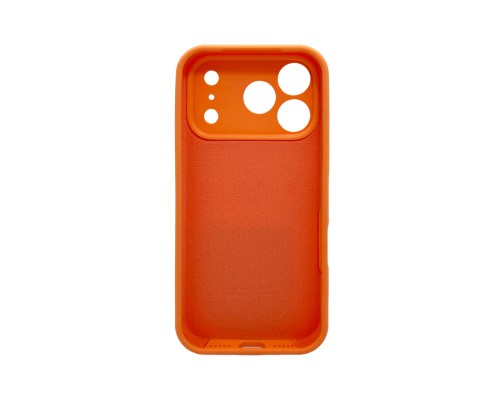 Чохол для смартфона Silicone Full Case AA Camera Protect for Apple iPhone 17 Pro 34,Papaya (FullAAi17P-34)
