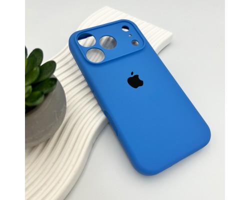 Чохол для смартфона Silicone Full Case AA Camera Protect for Apple iPhone 17 Pro 38,Surf Blue (FullAAi17P-38)