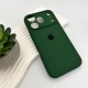 Чохол для смартфона Silicone Full Case AA Camera Protect for Apple iPhone 17 Pro 40,Atrovirens (FullAAi17P-40)