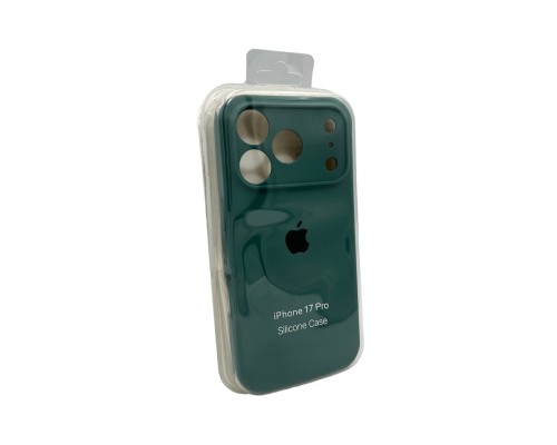 Чохол для смартфона Silicone Full Case AA Camera Protect for Apple iPhone 17 Pro 46,Pine Green (FullAAi17P-46)